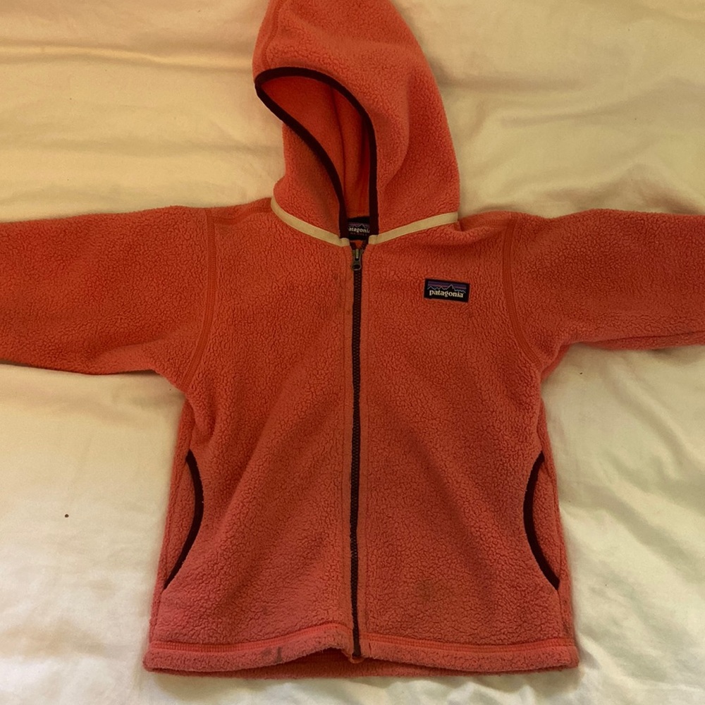 Patagonia synchilla zip up fleece 3T